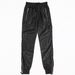 Men's Clothing Men's Harem Motorcycle Leather Pants Casual Fashion Slim Motorcycle Motorcycle Korean Style Trendy Riding Leather Pants_viptrois.com
