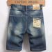 Men's Clothing Summer Men's Denim Shorts Ripped Personalized Distressed 5 Point Style For Formal & Casual Retro Distressed_viptrois.com