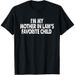 100% Algodón Soy El Niño Favorito De Mi Suegra Camiseta Divertida Para Padres Hombres Mujeres Impresa_viptrois.com