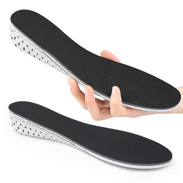 Insoles EVA Full Pad Breathable Inner Heightening Pad Full Pad Invisible Inner Heightening Insole Men's And Women's 2 3 4cm_viptrois.com