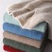 Men's Round Neck Pullover Thickened Autumn Winter Loose Plus Size Base Knitted Mink Wool Sweater_viptrois.com