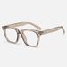 Men's Glasses New Black Frame Glasses Frame Women's Trendy Plain Large Frame Men's Anti Blue Light Glasses Frame Myopia_viptrois.com