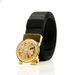 Men's belt canvas automatic buckle breathable time to run casual boys young jeans with military training outdoor batch_viptrois.com