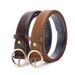 Women's Belts Summer Simple Belts Round Buckle Leather Belt Jeans Skirt Versatile_viptrois.com