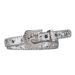 Belt fashionable rhinestone needle buckle decoration y2k personalized sequin women's hollowed out air eye punk belt thin_viptrois.com