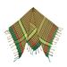 Red Yellow Green Arab Square Muslim Outdoor Sports Windproof Sandproof Warm Neck Scarf Headscarf_viptrois.com