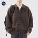 Men's Vintage Knit Cardigan - Oversized Lapel Sweater Coat For Casual & Retro Style_viptrois.com
