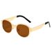 Women's Metal Mirror Sunglasses - Oval Frame, Cyberpunk Style, UV400 Protection, High-End Fashion Hot-selling_viptrois.com