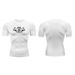 European And American Fitness Tights Short-sleeved Summer Quick-drying Bottoming Shirt Sleeveless T-shirt Bodybuilding Running Training Clothes_viptrois.com