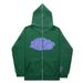 Y2K Zipper Hoodie Harajuku Gothic Style Clothing Letter Men Women Streetwear Sweatshirt Fashion_viptrois.com