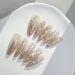 Beauty & Health Hand-worn Nail Piece Dead Branch Removable Nail Piece Cat's Eye Simple Nail Piece Xianqi Nail Piece Size_viptrois.com