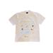 Heavyweight 250gsm Cotton Oversized T-Shirt - Playful Cartoon Dog & English Print Unisex Tee For Women And Men_viptrois.com