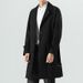 Autumn New Solid Color Loose Large Size Medium Long Windbreaker Korean Version Trendy Men's Youth Coat Men_viptrois.com