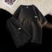 Men's Clothing Sports Suit Boys Loose T Shirt Student Short Sleeved Simple Five Point Pants High End_viptrois.com