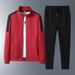 Men's Clothing Middle Aged And Elderly Sports Suit Men's Spring And Autumn Large Size New Middle Aged And Elderly Casual Clothing Men's Two Piece Suit_viptrois.com