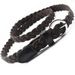 Fried Dough Twit Women Decorative Trouser Slim Caual Fahion Veratile Woven Belt Skirt Need Button Without_viptrois.com