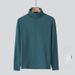 Turtleneck Bottoming Shirt Men's Autumn And Winter Inner Wear Men's Thermal Long-sleeved T-shirt German Velvet_viptrois.com