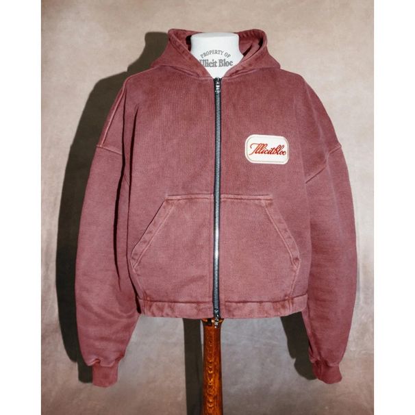 Men's Clothing Trendy New Letter Hooded Zipper Sweater Men's Y2K Hip Hop Retro Harajuku Couple Sports Hoodie_viptrois.com