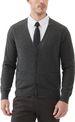 Men's Wool Blend Knit Cardigan V-Neck Long Sleeve Slim Fit Pullover Sweater For Autumn Casual Wear_viptrois.com