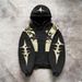 Men's Clothing Trend Casual Street Stitching Stitching Cotton Hoodie Loose Sweater Independent Station Summer_viptrois.com