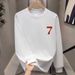 American Plus Size Hoodie For Boys In Autumn And Winter, Trendy Brand Printed Casual Versatile Round Neck Pullover Top_viptrois.com