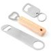 Thickened Beer Cap With Wooden Handle Stainless Steel Various Shapes Wine Beverage Bottle Opener_viptrois.com