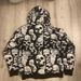 Y2K Skull 3D Print Zipper Hoodie European And American Style Personalized Streetwear for Spooky Parties Men's Fashion_viptrois.com