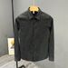 Letter Long Sleeved Shirt Loose Shirt Boys Summer Trend All Match Casual Jacket_viptrois.com