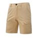 Men's Summer Sports Leisure Large Size Woven Fabric Beach Shorts Men_viptrois.com