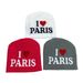 Unisex Retro Knit Beanie With Letter Print - Soft & Warm Winter Hat For Men And Women, Stretchy Slouchy Style, One Size Fits Most (54-60cm)_viptrois.com