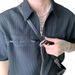Huafu Ge Design Zipper Men's Summer New Style Korean Edition High end Rascal and Handsome Casual Shirt Trendy Brand Top_viptrois.com