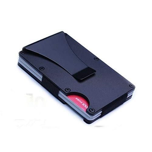 Men's Wallet Card Cases Aluminum Alloy Carbon Fiber Credit Card Case Card Holder Large Capacity Wallet Credit Card Holder_viptrois.com