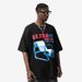 Men's Clothing Trend White T Shirt Pure Cotton Loose Large Size Ins Short Sleeve Personality Street Small Collar Summer Tops_viptrois.com