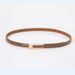 Belt Black Retro Small Belt Women's Simple Classic All-match Belt Thin Matching Skirt Shirt Suit Trouser Belt Thin_viptrois.com