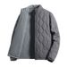 2025 New Lightweight Reversible Winter Cotton Coat Light Business Casual Stand Collar Jacket Men's Plus Size_viptrois.com
