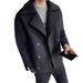 Trendy Brand Autumn And Winter New Men's Short Trench Coat Korean Version Of British Casual Internet Celebrity Warm Woolen Coat Men_viptrois.com