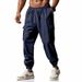 Men's Multi-Pocket Cargo Pants – Summer Outdoor Workwear Trousers (Army Green/Black/Navy/Khaki, S-XXXL)_viptrois.com