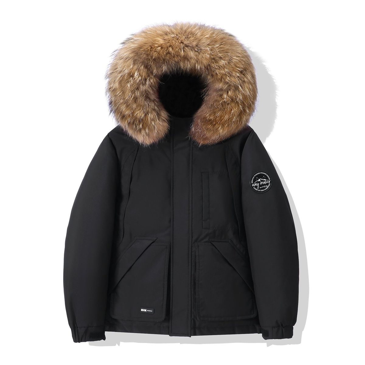 Winter-Ready Unisex Parka With Luxe Fur Collar – Ultra-Warm Down-Filled Coat For Extreme Cold, Water-Resistant & Windproof_viptrois.com