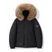 Winter-Ready Unisex Parka With Luxe Fur Collar – Ultra-Warm Down-Filled Coat For Extreme Cold, Water-Resistant & Windproof_viptrois.com