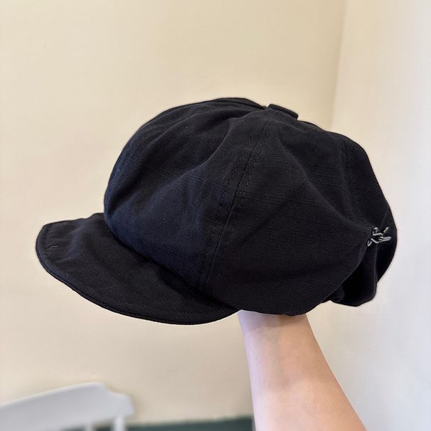 Large Head Circumference Octagonal Cloud Beret Square Round Face Slimming Painter Spring Autumn New Style Versatile Hat_viptrois.com