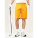 Men's Clothing Men's Solid Color Casual Shorts Quick Drying Thin Candy Color Business Golf Sports Five Point Pants_viptrois.com