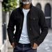 Autumn American Heavy Corduroy New Simple Versatile Multi Pocket Long Sleeved Stand Up Collar Jacket Men's Clothing_viptrois.com