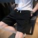 Men's Lightweight Casual Cargo Shorts With Pockets Loose Fit Straight Leg Beach Athletic Summer Shorts_viptrois.com
