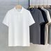 Men's Premium Cotton Polo Shirt - Classic Business Casual Short Sleeve T-Shirt For Office & Daily Wear_viptrois.com
