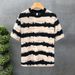 Niche Design Sense Loose Short-sleeved T-shirt Trendy Clothes 2025 Summer New Men's Half-sleeved Trendy Top_viptrois.com