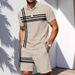 Men's 3D Printed Polo & Shorts Set – Breathable Summer Casual Outfit (Multiple Colors, S-5XL)_viptrois.com
