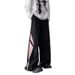 Men's Color Blocked Striped Quick Drying Paratrooper Casual Pants Wide Leg Loose Fit Breathable Floor Length Trousers for Summer_viptrois.com