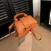 Mini Bag Fashionable And Versatile Belt Decorated Mini Bag Niche Handbag New High Value Shoulder Crossbody Small Square Bag_viptrois.com