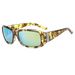 Women's Glasses Classic Oval Sunglasses Sports Trend Polarized Sunglasses Inlaid With Diamonds For Women_viptrois.com