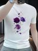 New Versatile Trendy For Men With Loose Short Sleeves High Street Design, Made Of Pure Cotton Stylish Half Sleeved Top_viptrois.com